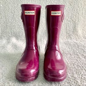 Plum HUNTER Boots